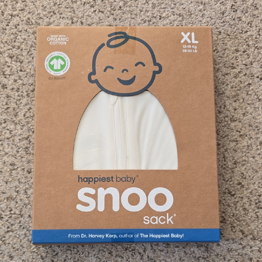Happiest Baby Snoo Sack - Cream